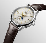 Longines Flagship Heritage Moonphase 38.5mm Silver Dial Men's Watch L48154782