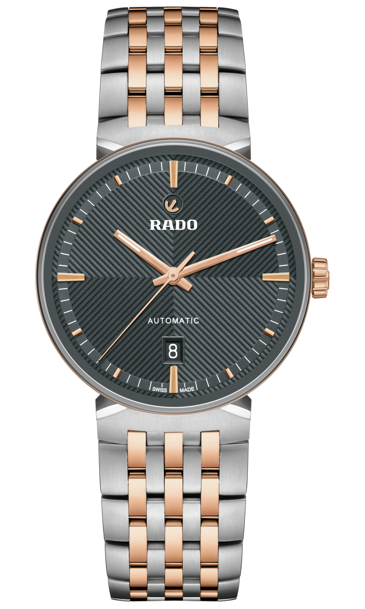 RADO Florence Automatic 39mm Two-Tone Grey Dial Men's Watch R48903103