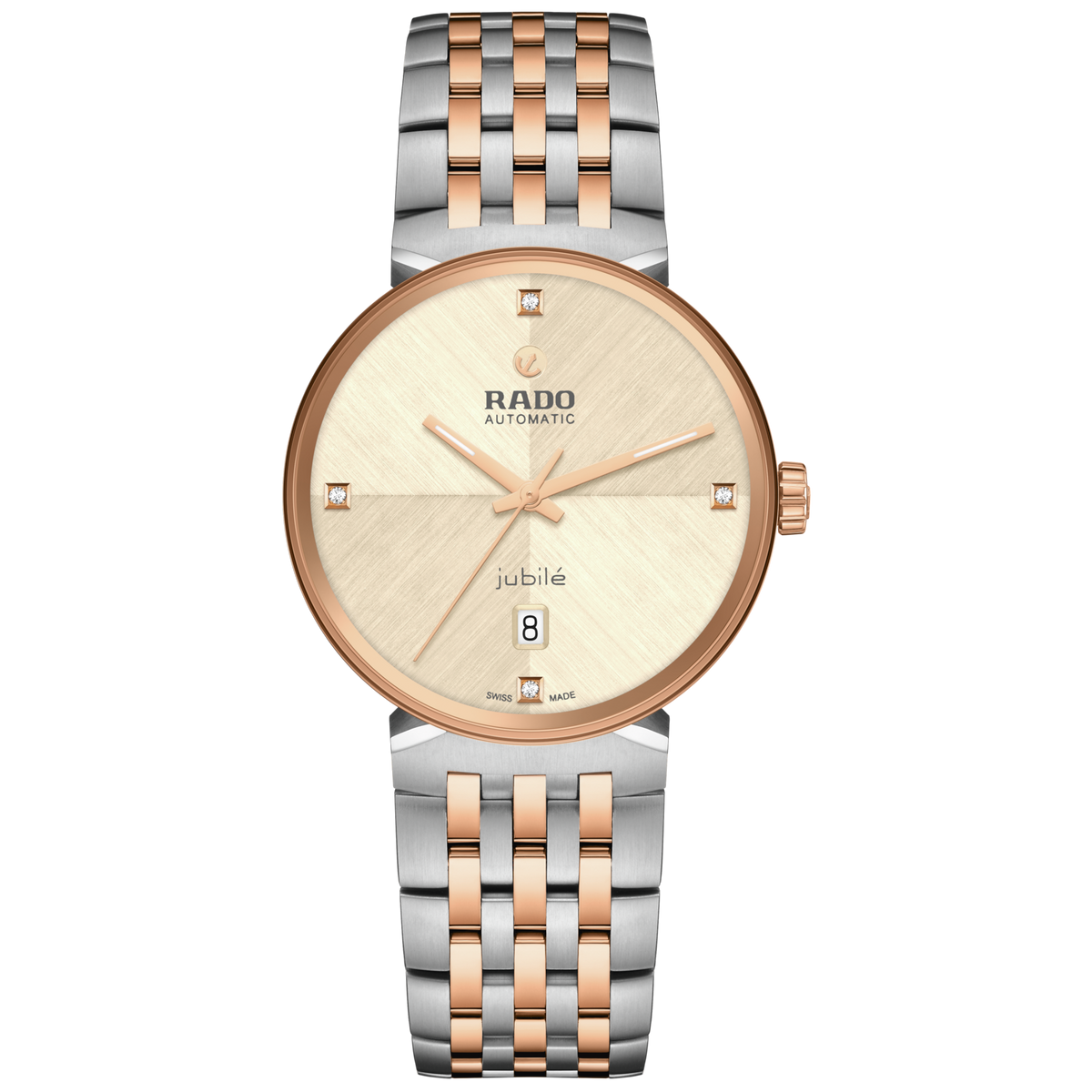 RADO Florence Automatic 39mm Champagne Dial Men's Watch R48903703