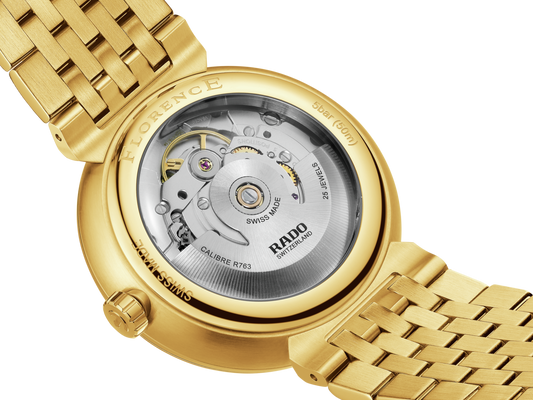 RADO Florence Automatic 39mm Yellow Gold PVD Men's Watch R48904013