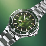 Oris Aquis Date Kelp Forest Limited Edition 41.5mm Green Dial Men's Watch 01 733 7787 4187-Set