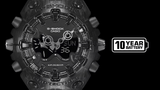 G-Shock Analog-Digital GA-V01 Series 58.2mm Smoky Black-Digital Dial Men's Watch GAV01SKE-8A