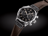 Junghans Pilot Chronoscope 43.3mm Black Dial Men's Watch 27/3591.00