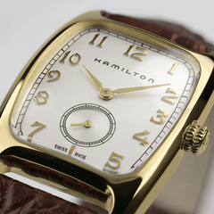 Hamilton American Classic Boulton Quartz Yellow PVD Men's Watch H13431553
