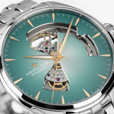 Hamilton Jazzmaster Open Heart Auto 40mm Blue Dial Men's Watch H32675141