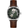 Hamilton Jazzmaster Open Heart Auto 40mm Green Dial Men's Watch H32675560