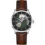 Hamilton Jazzmaster Open Heart Auto 40mm Green Dial Men's Watch H32675560
