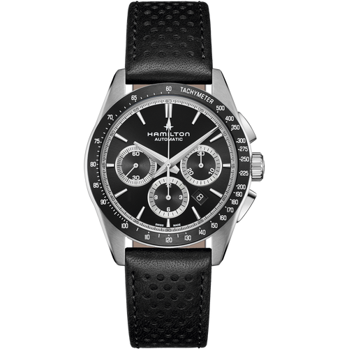 Hamilton Jazzmaster Performer Auto Chrono 42mm Black Dial Men's Watch H36606730