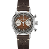 Hamilton American Classic Intra-Matic Chronograph H 40mm Brown Dial Men's Watch H38429591