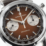 Hamilton American Classic Intra-Matic Chronograph H 40mm Brown Dial Men's Watch H38429591