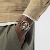 Hamilton American Classic Intra-Matic Chronograph H 40mm Brown Dial Men's Watch H38429591