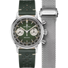 Hamilton American Classic Intra-Matic Chronograph H 40mm Green Dial Men's Watch H38429861