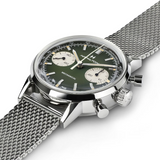 Hamilton American Classic Intra-Matic Chronograph H 40mm Green Dial Men's Watch H38429861
