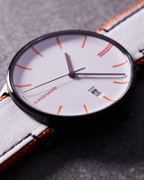 Junghans FORM Quarz 39.9mm White Dial Men's Watch 41/4480.00