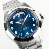 Hamilton Khaki Field King Day-Date 40mm Blue Dial Men's Watch H64475140