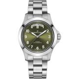 Hamilton Khaki Field King Day-Date 40mm Green Dial Men's Watch H64475160