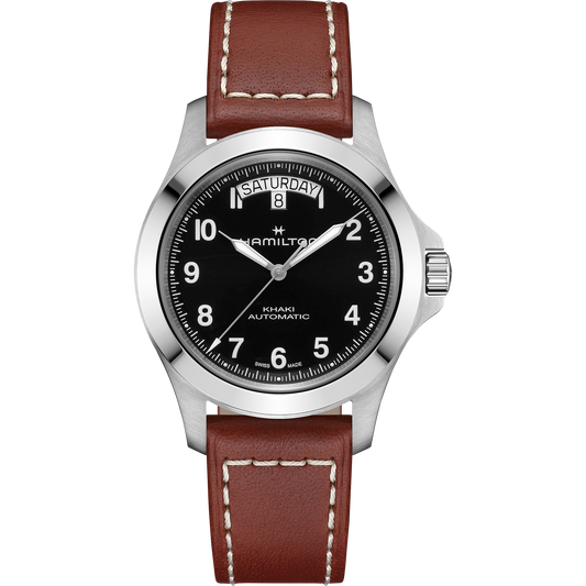 Hamilton Khaki Field King Day-Date 40mm Black Dial Men's Watch H64475531