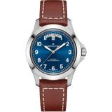 Hamilton Khaki Field King Day-Date 40mm Blue Dial Men's Watch H64475540