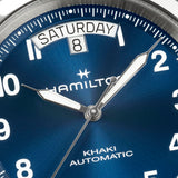 Hamilton Khaki Field King Day-Date 40mm Blue Dial Men's Watch H64475540