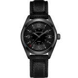 Hamilton Khaki Field Quartz 40mm Black Dial Men's Watch H68401735