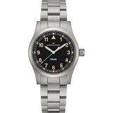 Hamilton Khaki Field Quartz 38mm Black Dial Men's Watch H69401131