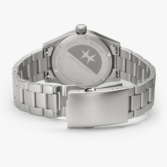 Hamilton Khaki Field Quartz 38mm Black Dial Men's Watch H69401131