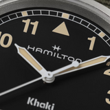Hamilton Khaki Field Quartz 38mm Black Dial Men's Watch H69401930