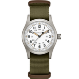 Hamilton Khaki Field Mechanical 38mm White Dial Men's Watch H69439411