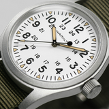 Hamilton Khaki Field Mechanical 38mm White Dial Men's Watch H69439411