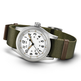 Hamilton Khaki Field Mechanical 38mm White Dial Men's Watch H69439411