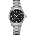 Hamilton Khaki Field Mechanical Power Reserve 40mm Black Dial Men's Watch H69509130