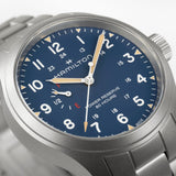 Hamilton Khaki Field Power Reserve 40mm Blue Dial Men's Watch H69509140
