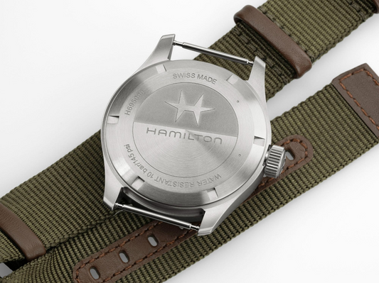 Hamilton Khaki Field Mechanical Power Reserve 40mm White Dial Men's Watch H69509910