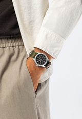 Hamilton Khaki Field Mechanical Power Reserve 40mm Black Dial Men's Watch H69509930