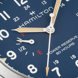 Hamilton Khaki Field Power Reserve 40mm Blue Dial Men's Watch H69509940