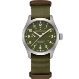 Hamilton Khaki Field Power Reserve 40mm Green Dial Men's Watch H69509960