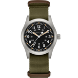 Hamilton Khaki Field Mechanical 42mm Black Dial Men's Watch H69529933