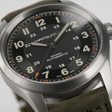 Hamilton Khaki Field Titanium Auto 38mm Black Dial Men's Watch H70205830