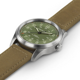 Hamilton Khaki Field Titanium Auto 38mm Green Dial Men's Watch H70205860