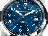 Hamilton Khaki Field Auto 38mm Blue Dial Men's Watch H70455540