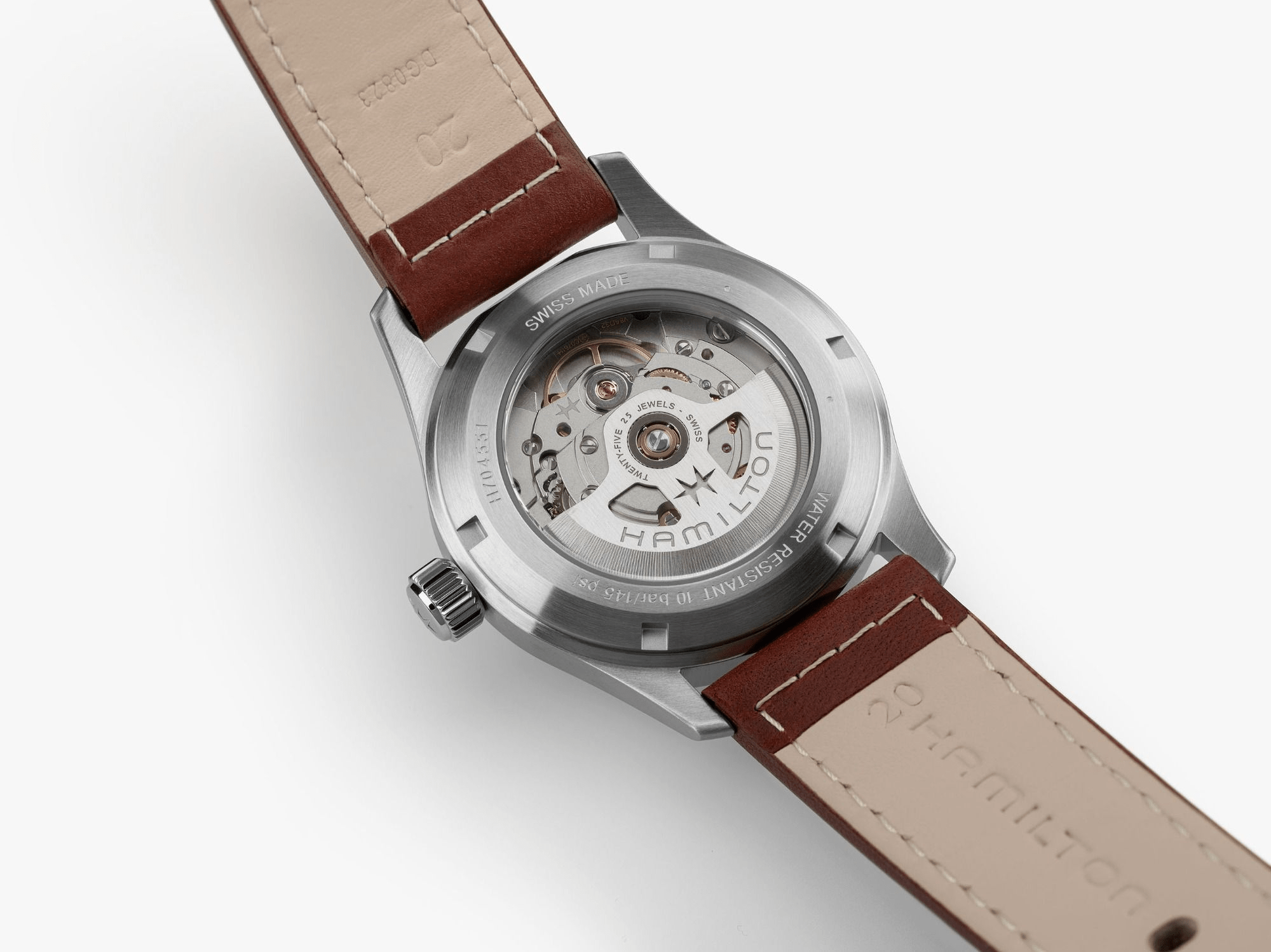 Hamilton Khaki Field Auto 38mm Blue Dial Men's Watch H70455540