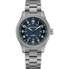 Hamilton Khaki Field 42mm Titanium Band Auto Blue Dial Men's Watch H70545140