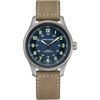 Hamilton Khaki Field Titanium 42mm Blue Dial Men's Watch H70545540