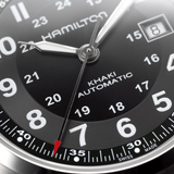 Hamilton Khaki Field Auto 42mm Black Dial Men's Watch H70555533
