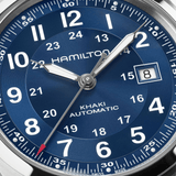 Hamilton Khaki Field Auto 42mm Blue Dial Men's Watch H70605540