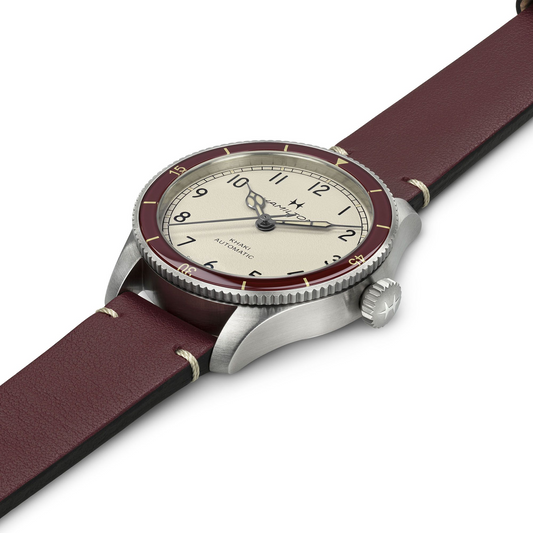 Hamilton Khaki Aviation Pilot Pioneer 38mm White Dial Men's Watch H76265810