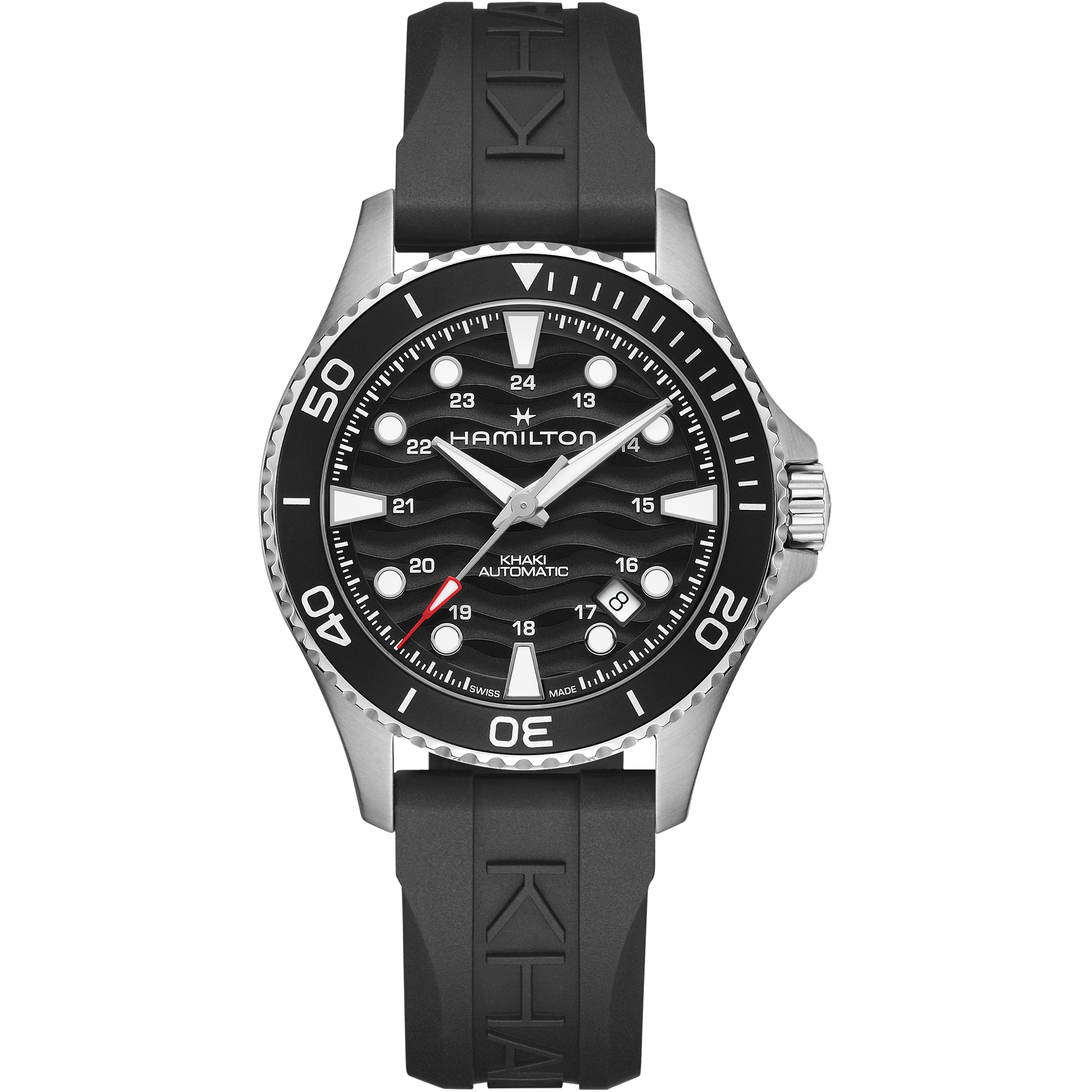 Hamilton Khaki Navy Scuba Auto 40mm 40mm Black Dial Men's Watch H82415330