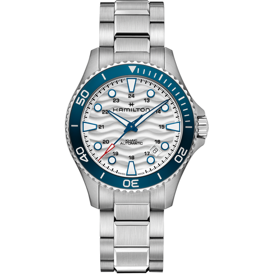 Hamilton Khaki Navy Scuba Auto 40mm White Dial Men's Watch H82425110