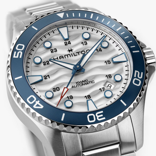 Hamilton Khaki Navy Scuba Auto 40mm White Dial Men's Watch H82425110