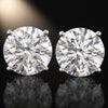 1.00 Carat Lab Grown Diamond Round Stud Earrings
